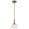 Westinghouse Pendant 60W Mini Fiona, Antique Brass Clear Seeded Glass 6356500 - alternate 1